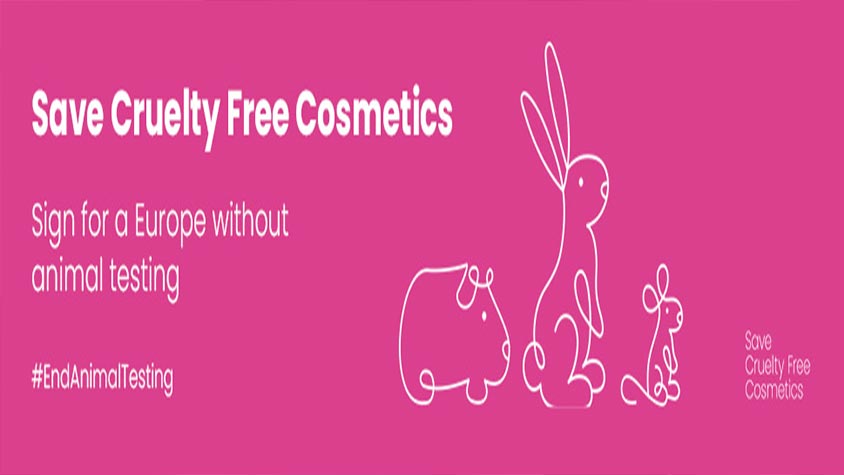 OIPA SUPPORTS THE EU CITIZENS’ INITIZIATIVE “SAVE CRUELTY FREE COSMETICS – COMMIT TO A EUROPE WITHOUT ANIMAL TESTING”