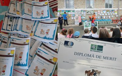 THE FIRST EDUCATIONAL PROGRAMME ON ANIMAL WELFARE IN TULCEA HEADED BY SAVA’S SAFE HAVEN AND SPONSORED BY OIPA INTERNATIONAL
