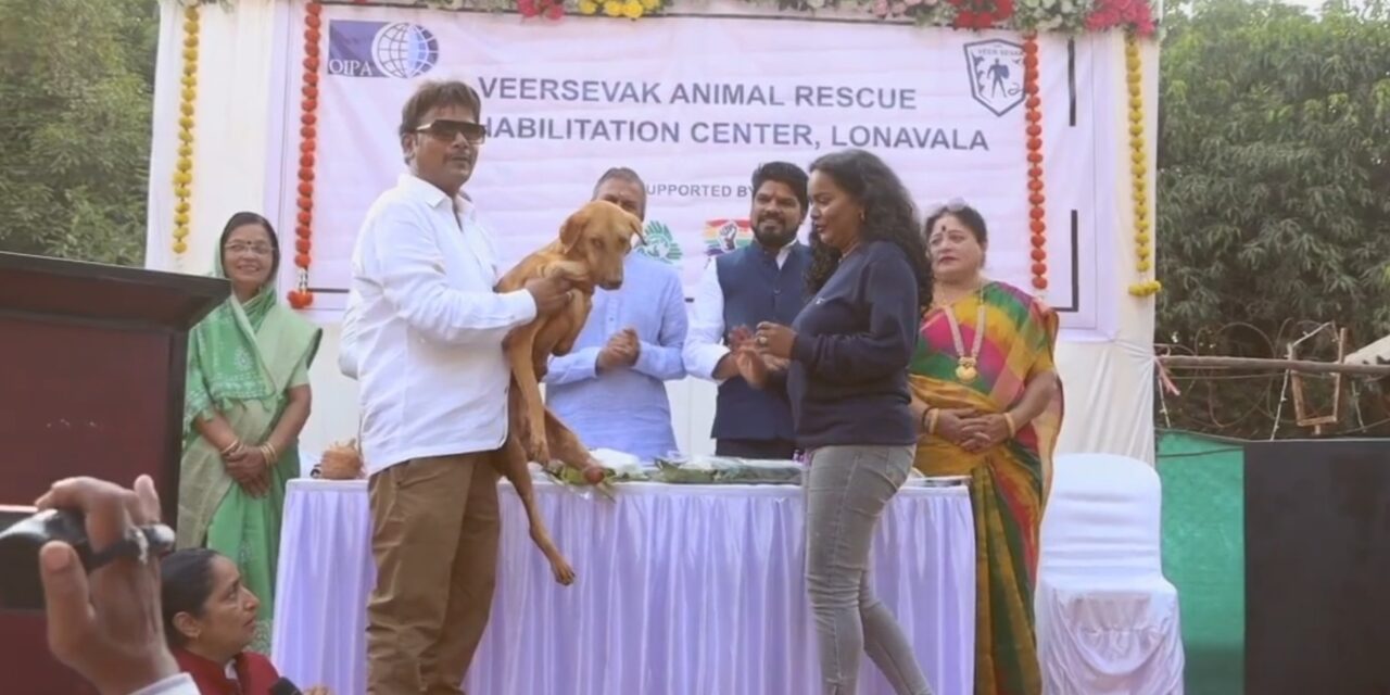 INAUGURATION OF VEERSEVAK ANIMAL RESCUE & REHABILITATION CENTER IN LONAVALA, INDIA