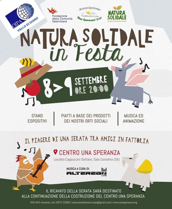 SALA CONSILINA (SA) – NATURA SOLIDALE IN FESTA